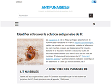 Tablet Screenshot of antipunaises.fr